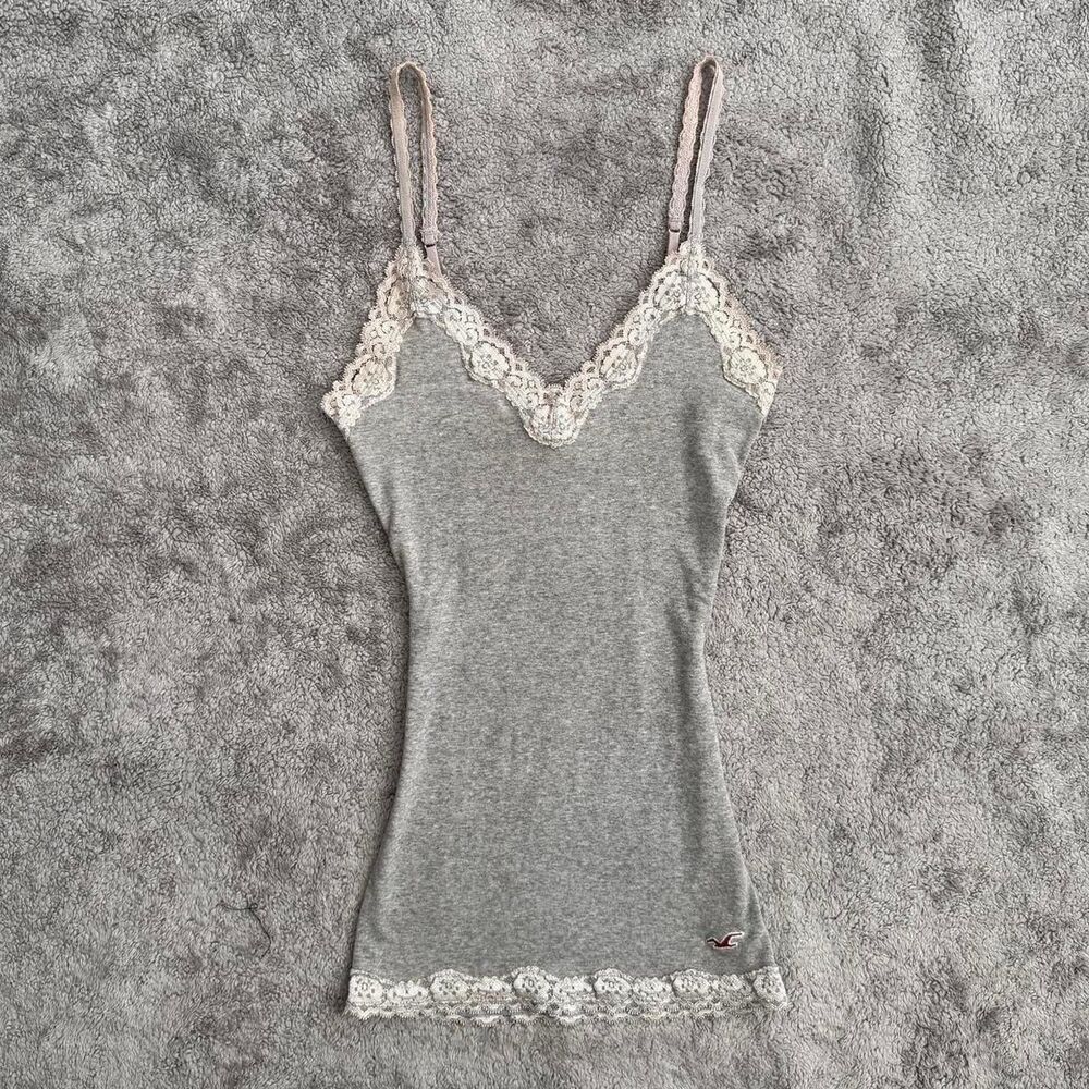 Hollister-co Women's Grey Vest